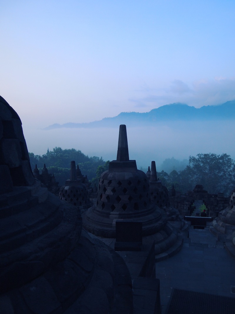 Borobudur in the dusk